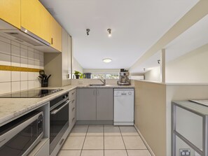 Fridge, microwave, oven, dishwasher - Beechwood Apartment 08 (Queenstown)