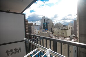 Deluxe Apartment (A H02) | Balcony view - Shinsaibashi-House B (Osaka)