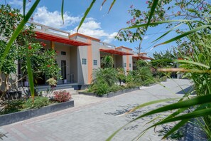 Entrée de l’hébergement