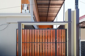 Fassade der Unterkunft