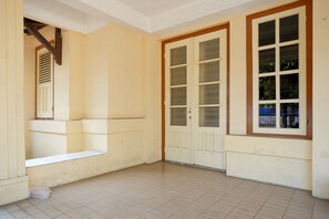 Entrada de la propiedad