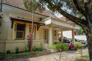 Majoituspaikan julkisivu