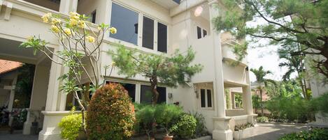 Fassade der Unterkunft