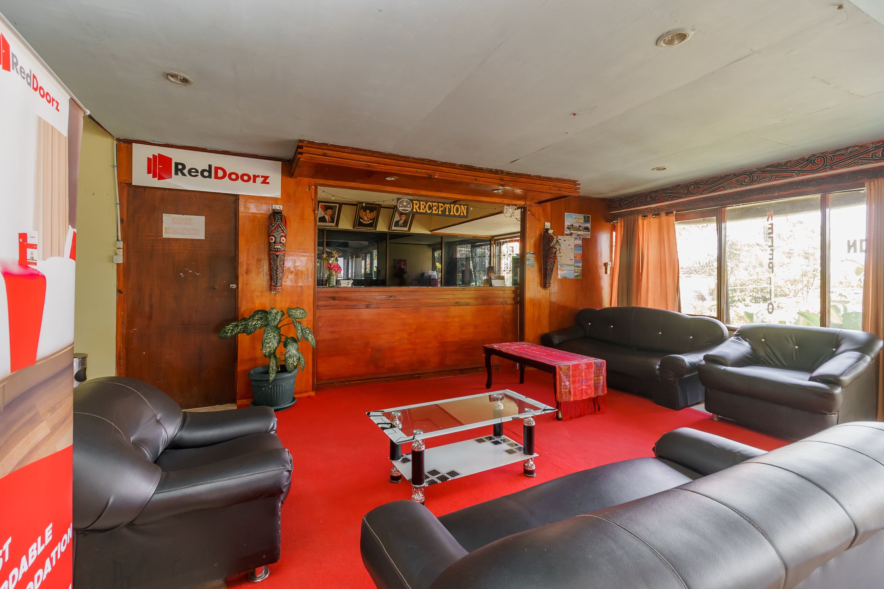 Lobby sitting area