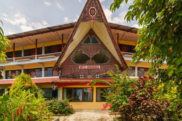 Fachada del alojamiento