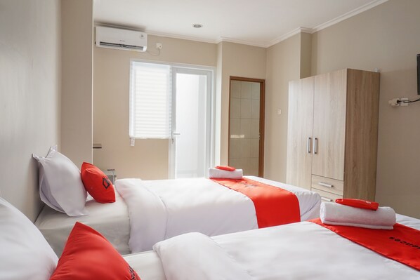 Chambre avec lits jumeaux (RedDoorz)