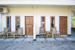 Interior entrance