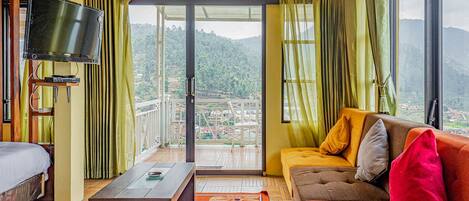 Kahden hengen executive-huone (RedDoorz) | Olohuone