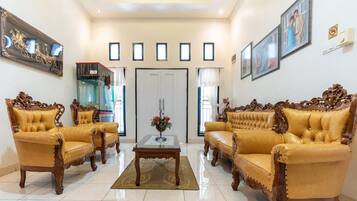 Zona de estar del vestíbulo