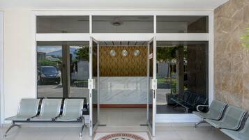 Interior entrance