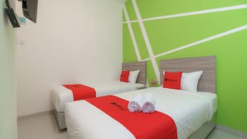 Chambre avec lits jumeaux (RedDoorz)