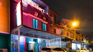 Front of property – evening/night