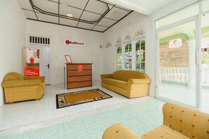Sala de estar en el lobby