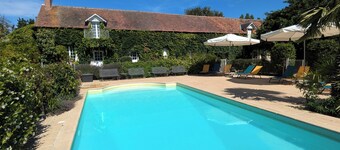 Domaine de Champouteau - LES HORTENSIAS  Grand gîte de charme 5**** 12 personnes