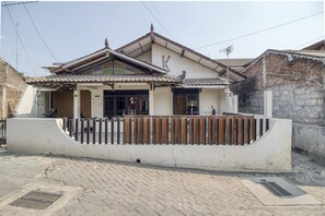 Fassade der Unterkunft