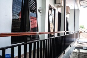 Uitzicht vanuit accommodatie