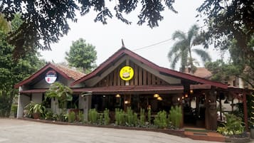 Facciata della struttura