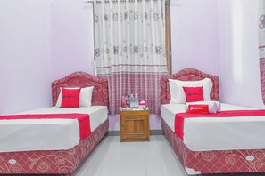 Quarto duplo (RedDoorz) | Wi-Fi de cortesia