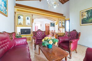 Sala de estar en el lobby