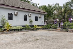 Voorkant van accommodatie