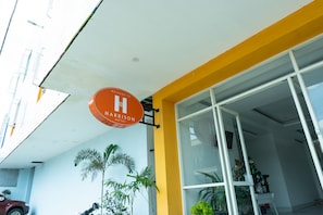 Entrada de la propiedad