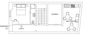 Standard Double or Twin Room | Floor plan