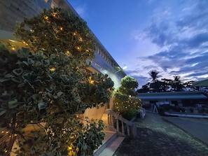 Majoituspaikan julkisivu