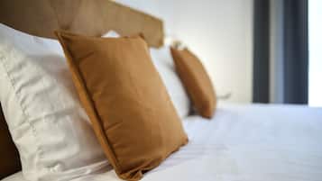 1 Schlafzimmer, Reisekinderbett, kostenloses WLAN, Bettwäsche