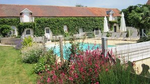 Piscina externa, piscina aquecida