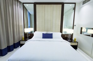2 bedrooms, Egyptian cotton sheets, premium bedding