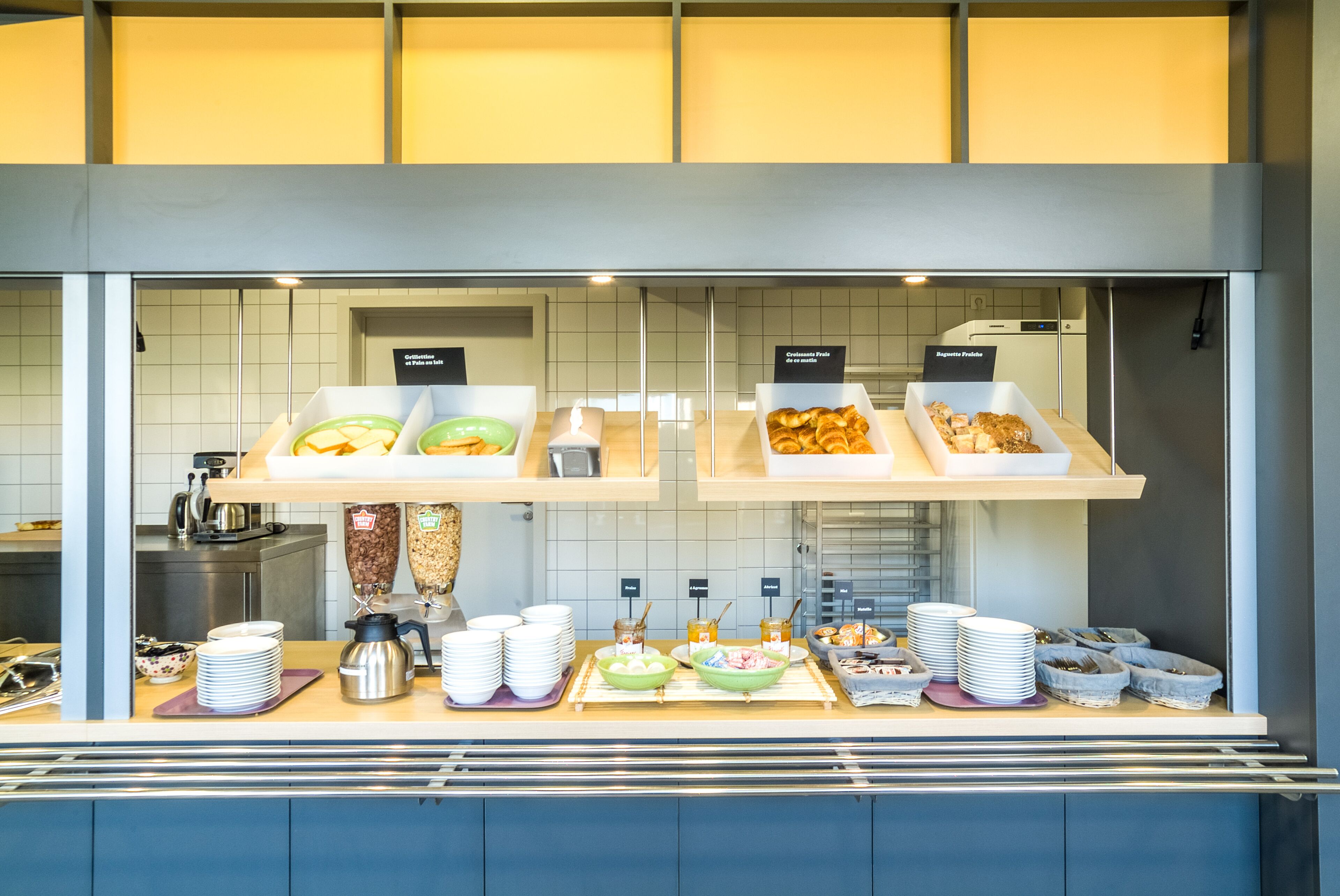 daily to-go breakfast for a fee