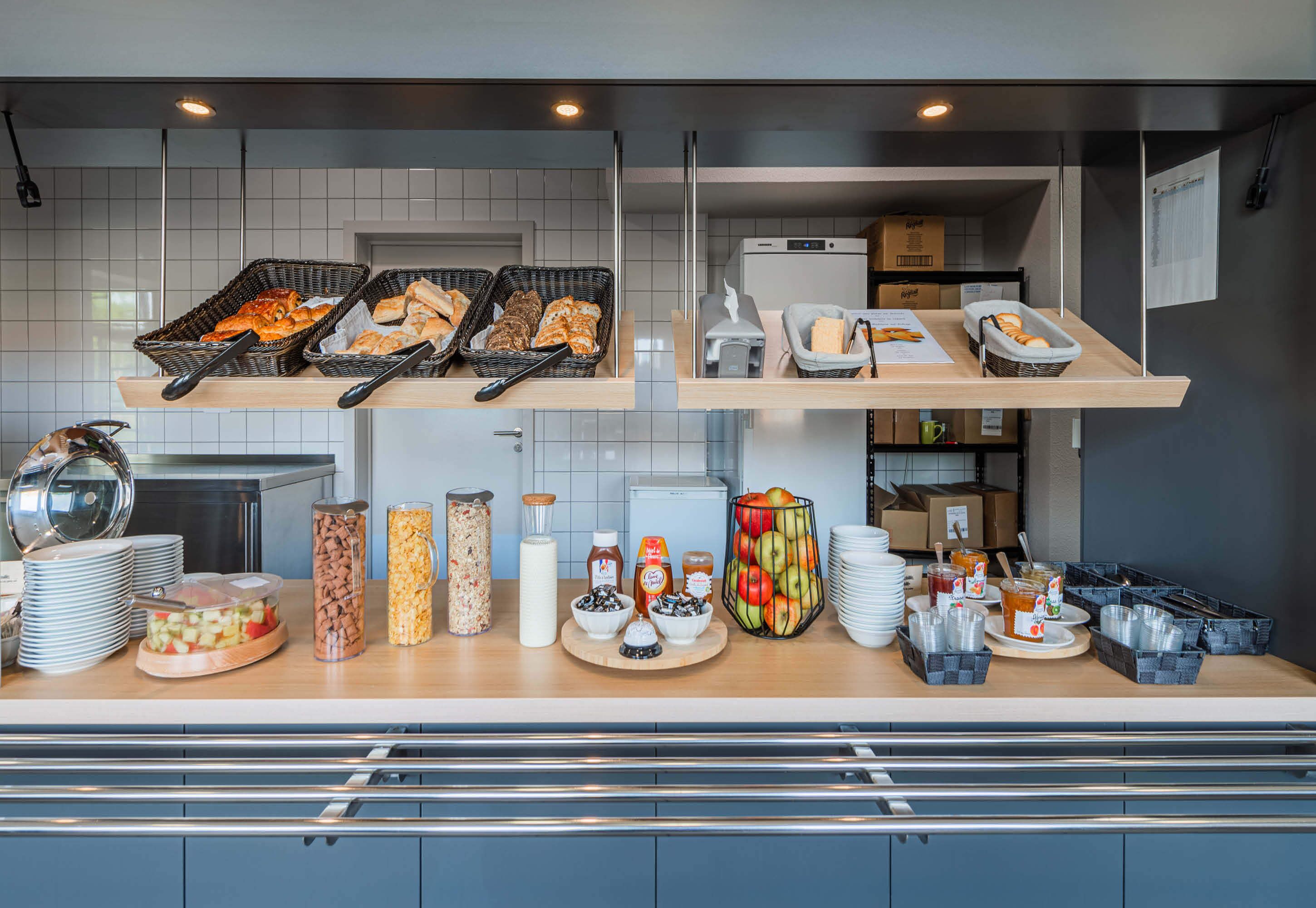 daily to-go breakfast for a fee