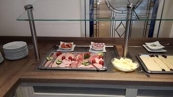 Daily buffet breakfast (EUR 12 per person)