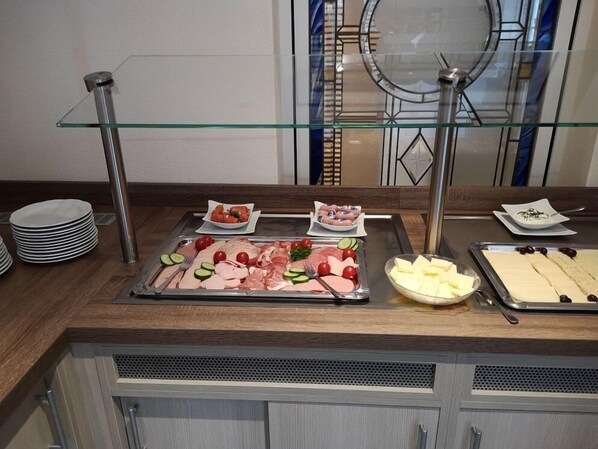 Daily buffet breakfast (EUR 12 per person)