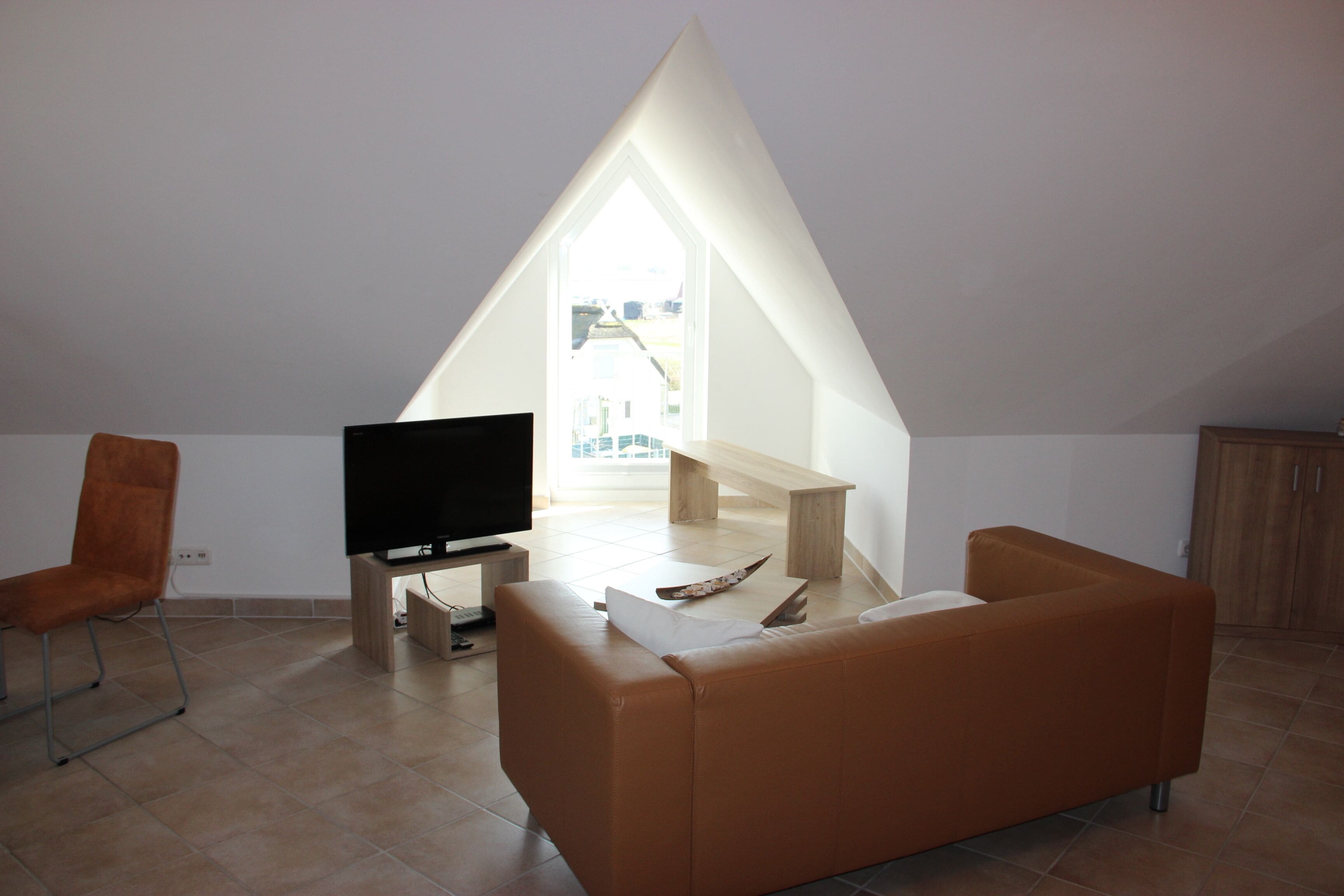 Apartment, Balcony (final cleaning fee incl.) | Living area | 65-inch flat-screen TV with satellite channels, TV