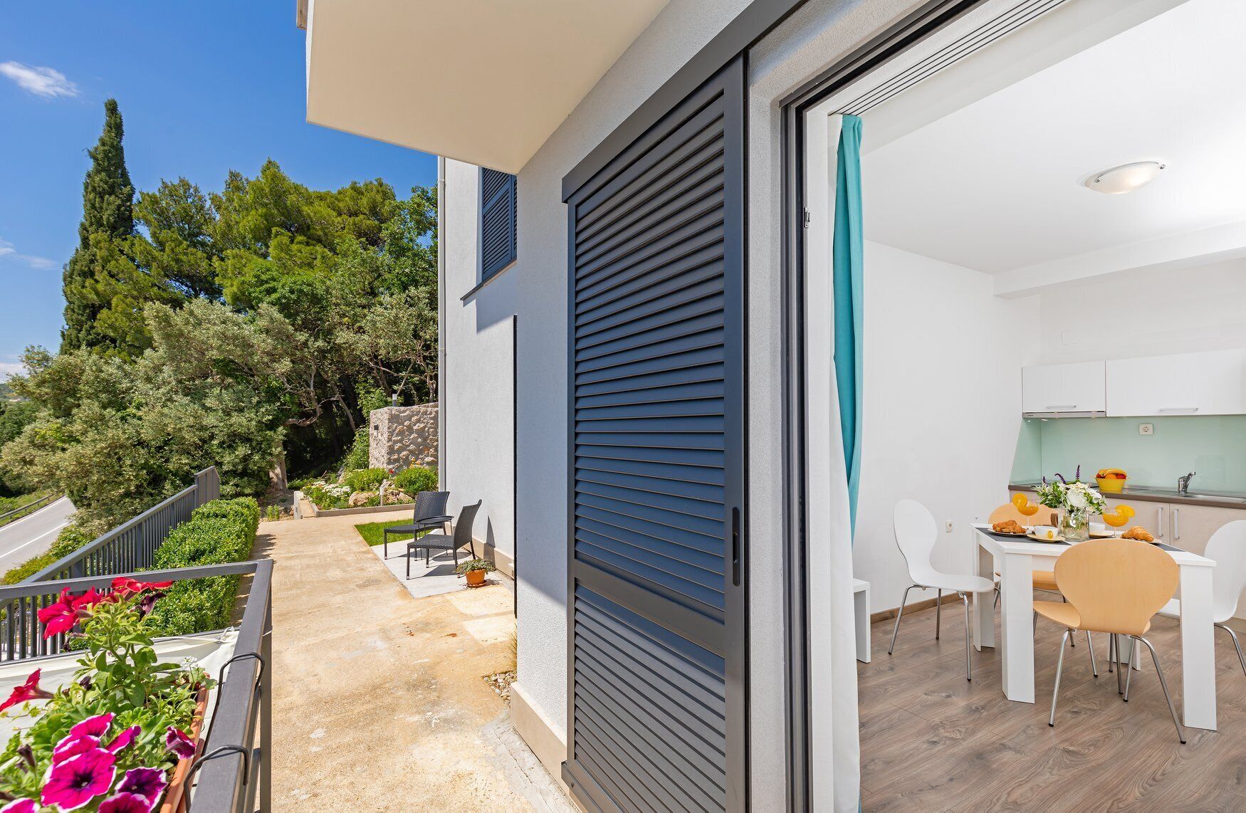 アパートメント 1 ベッドルーム シービュー | テラス / パティオ