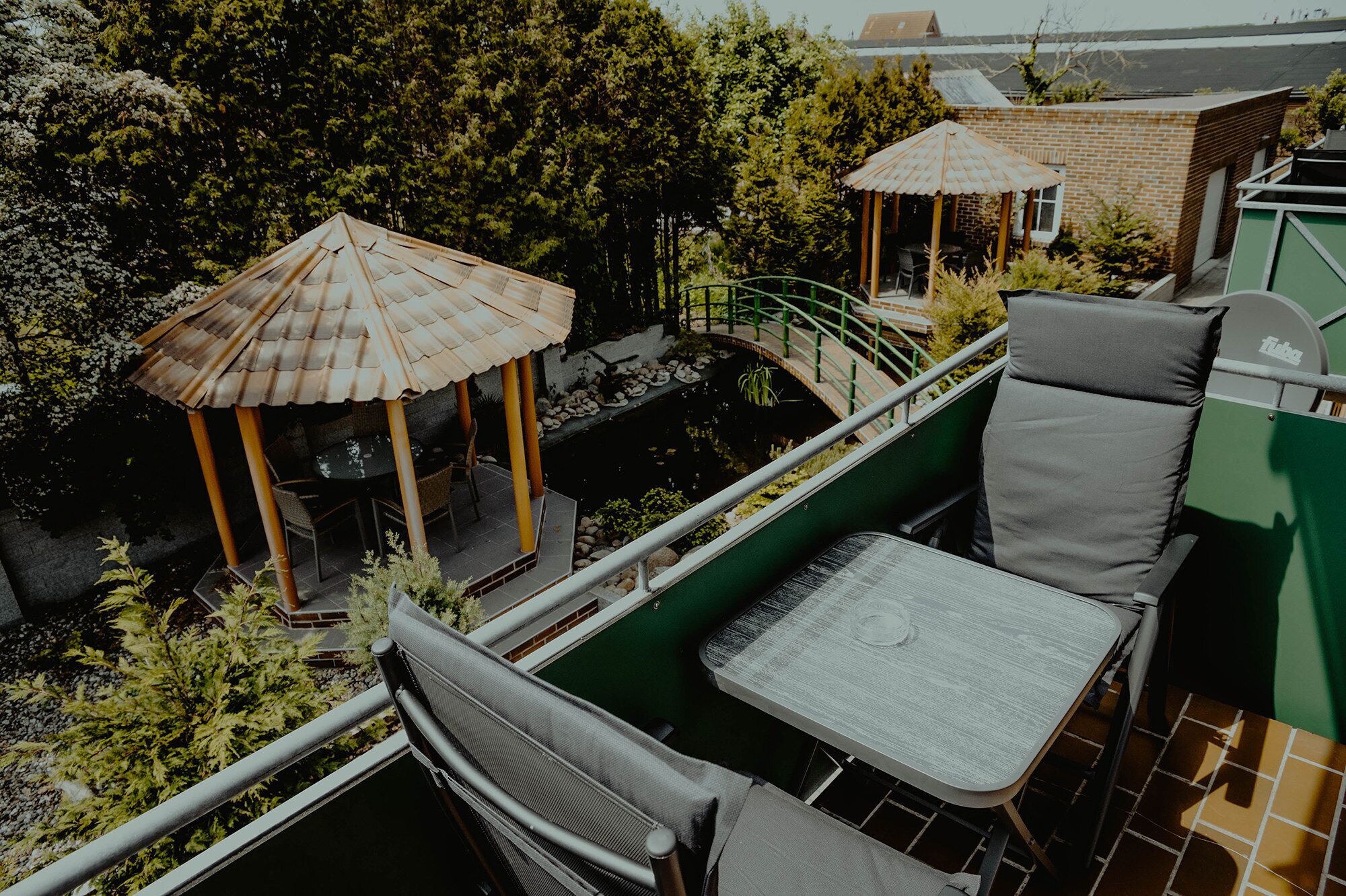 Superior Double Room, Private Bathroom, Garden View (mit Balkon) | Balcony view