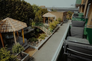 Tripla Standard, bagno privato | Vista balcone