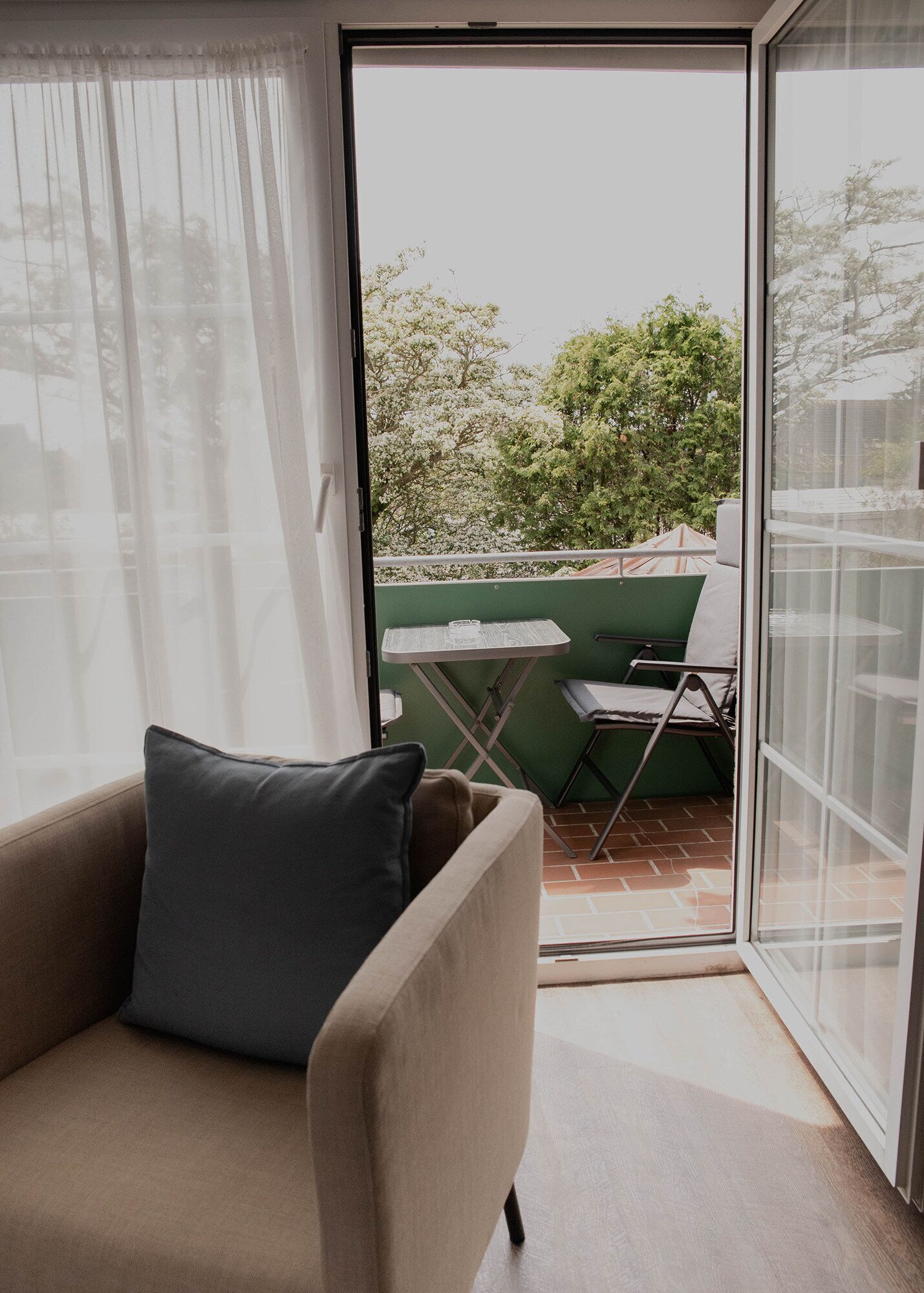 Chambre Double Standard, salle de bains privée | Vue depuis l’hébergement