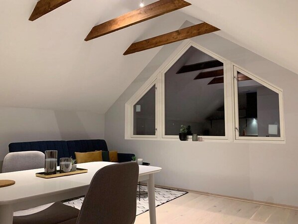 Apartment, 1 Bedroom | Living area - Arctic Homes Homestay Villa (Tromsø)