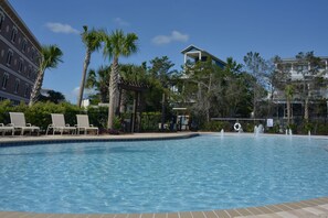 Alberca al aire libre 