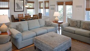 Flat-screen TV, toys