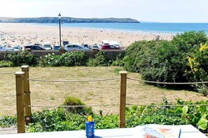 Accommodatie ligt op het strand