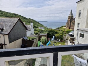 Property grounds - Gorgeous 3 bed cottage in Mortehoe with fantastic roof terrace seaviews! (Woolacombe)
