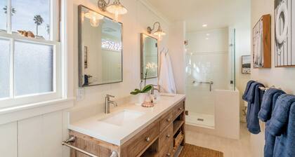 Refined Coastal Escape a Block from West Beach!
