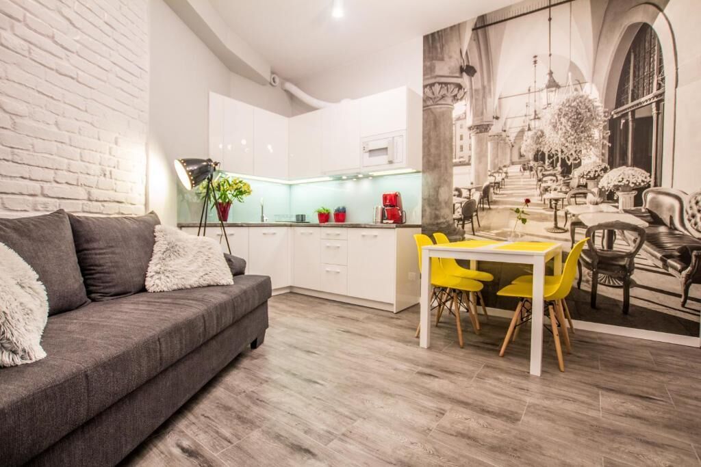 Apartamento, 1 quarto | Área de estar | TV de tela plana