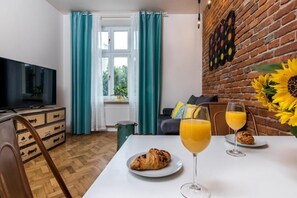 Studiosuite | Wohnbereich | Flachbildfernseher