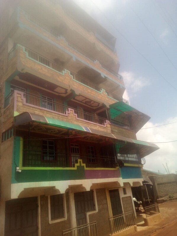 Fassade der Unterkunft