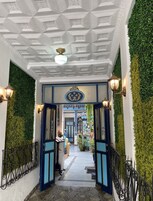 Entrada de la propiedad