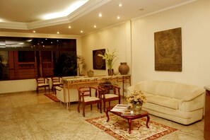 Sala de estar en el lobby